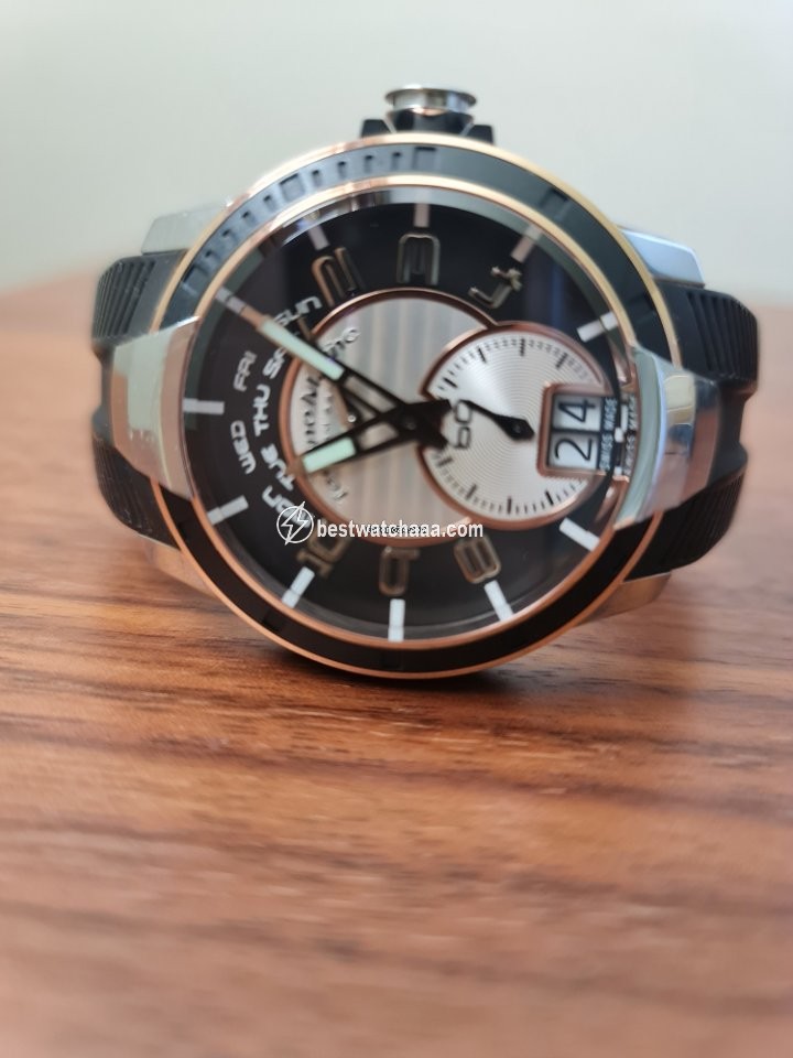 IMG_9081 Technomarine Mens watch Unisex Gold Steel 07122578 Replica 7