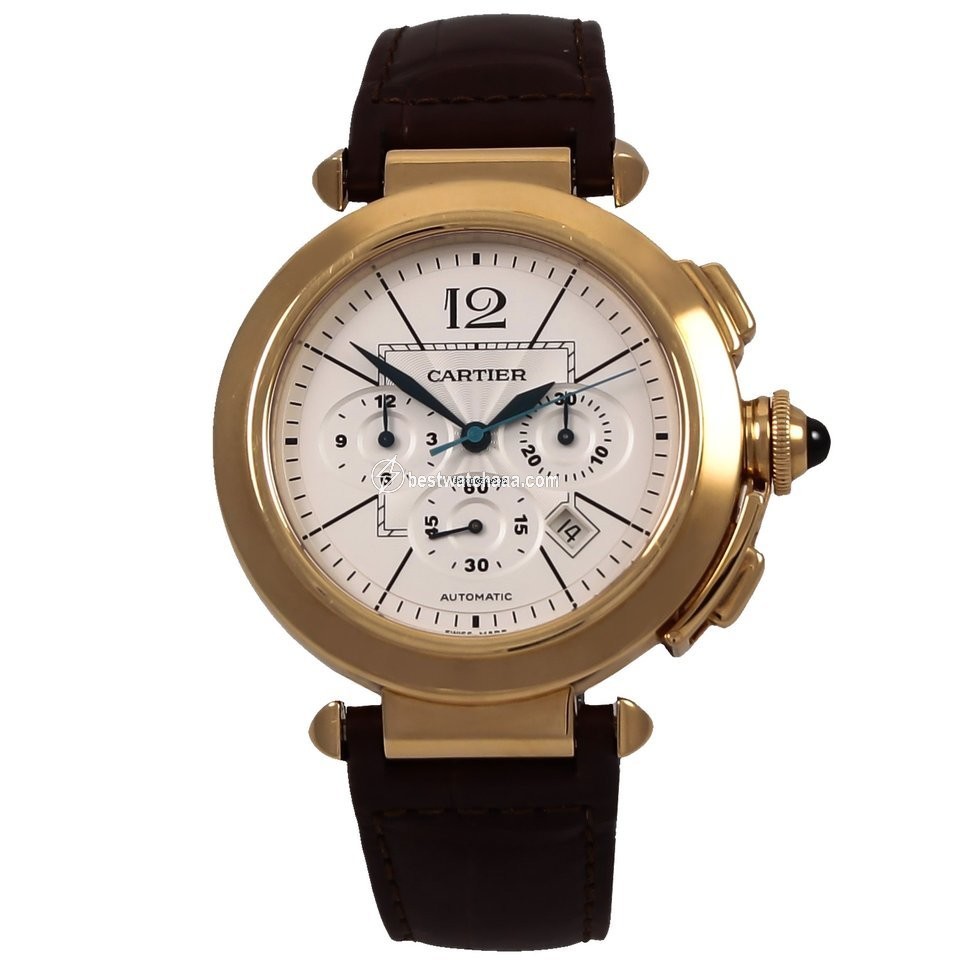 IMG_9081 Cartier Pasha Mens watch Unisex Automatic Yellow gold W3020151 Replica 7