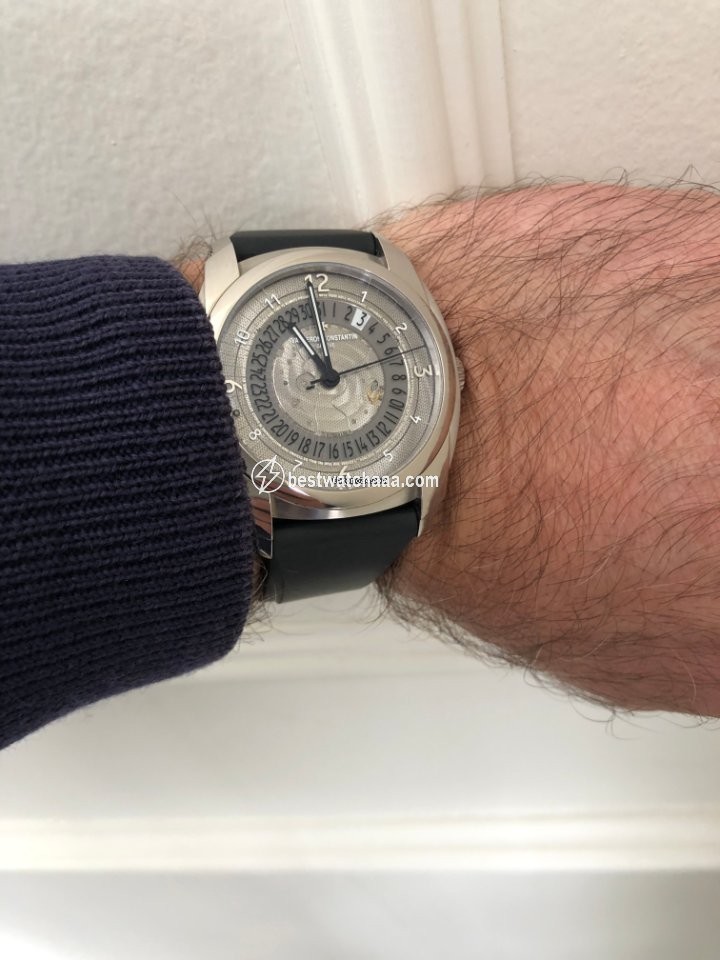 IMG_9081 Vacheron Constantin Quai de lIle Mens watch Unisex Automatic Palladium 86050 000M-9343 Replica 7