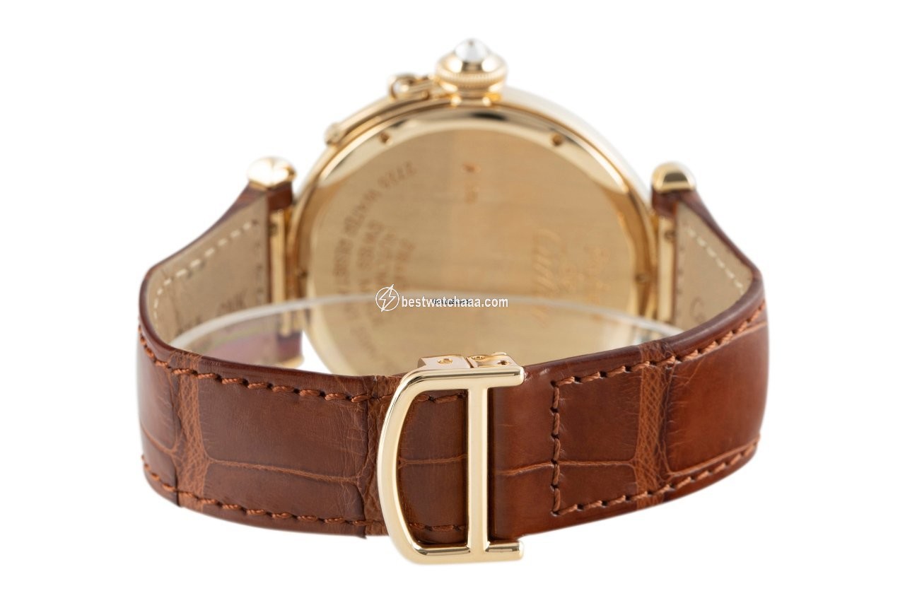 IMG_9081 Cartier Pasha Womens watch Automatic Yellow gold WJ120351 Replica 7
