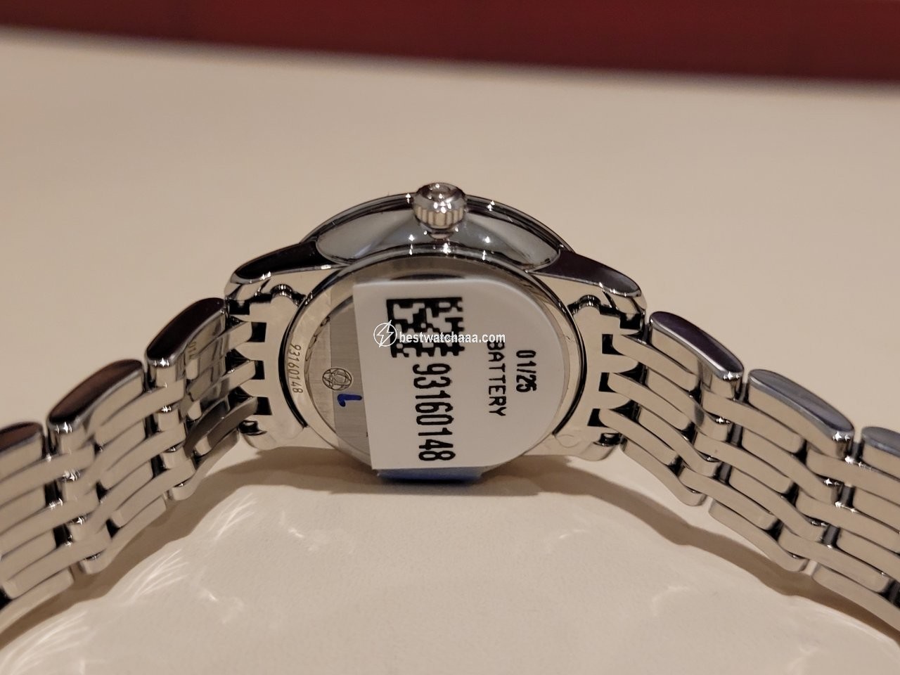 IMG_9081 Omega De Ville Prestige Womens watch Quartz Steel 424.10.24.60.55.001 Replica 7