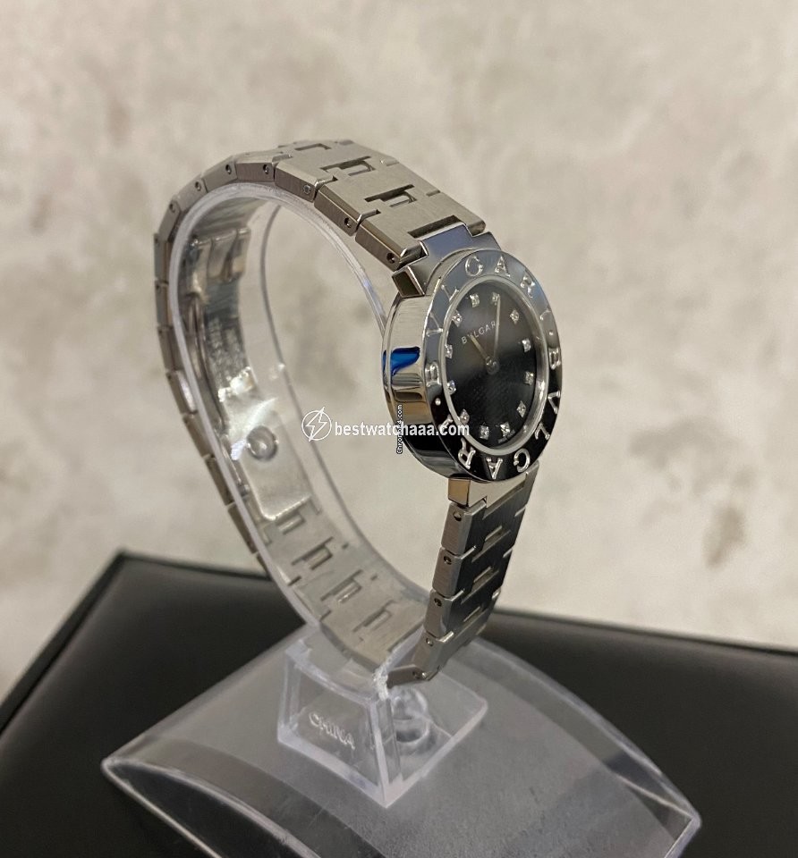 IMG_9081 Bulgari Bulgari Womens watch Quartz Steel BB23SS Replica 7