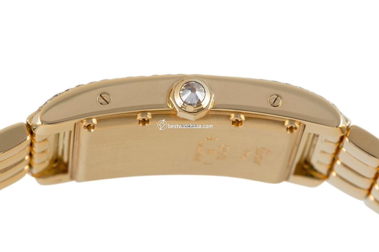 IMG_9081 Cartier Tank Americaine Mens watch Unisex Quartz Yellow gold 8119 Replica 7