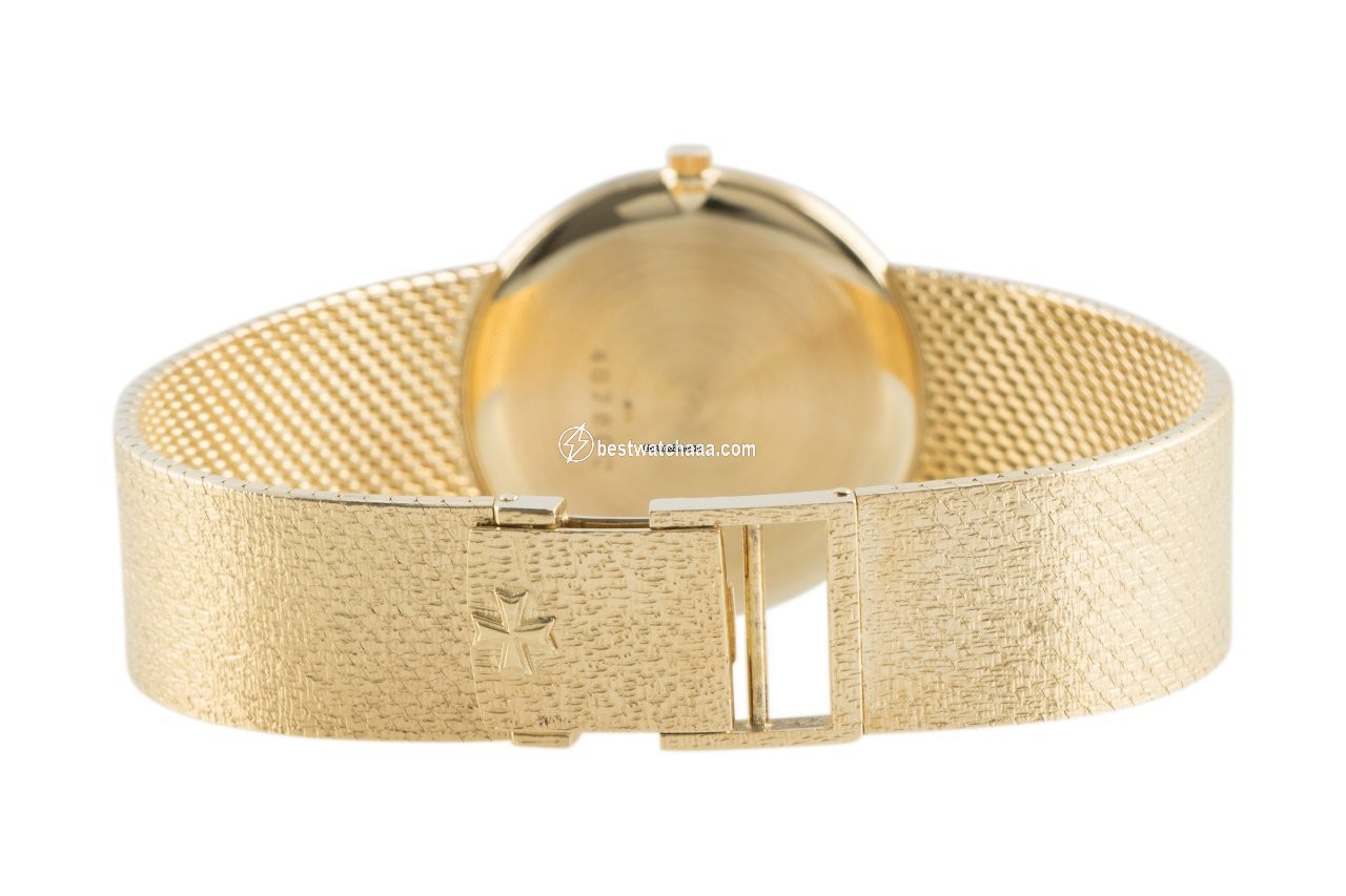 IMG_9081 Vacheron Constantin Patrimony Mens watch Unisex Manual winding Yellow gold 6352 Replica 7