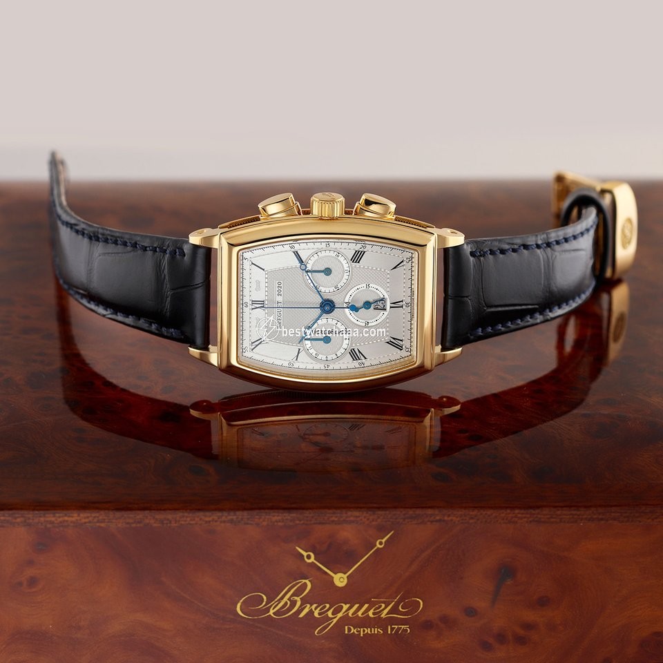 IMG_9081 Breguet Heritage Mens watch Unisex Automatic Yellow gold 5460ba 12 996 Replica 7
