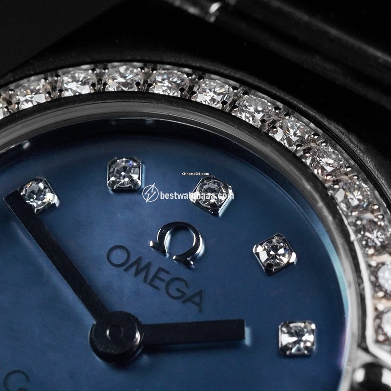 IMG_9081 Omega Constellation Ladies Womens watch White gold 1165.77.00 Replica 7