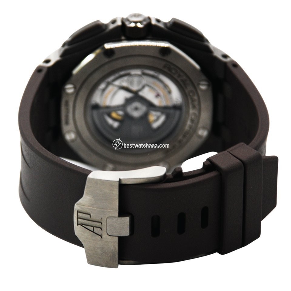 IMG_9081 Audemars Piguet Royal Oak Offshore Chronograph Mens watch Unisex Automatic Titanium 26400.IO.OO.A004CA.02 Replica 7