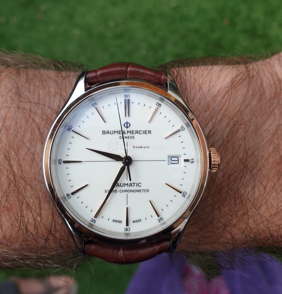 IMG_9081 Baume & Mercier Clifton Mens watch Unisex Automatic Steel 6102447 Replica 7