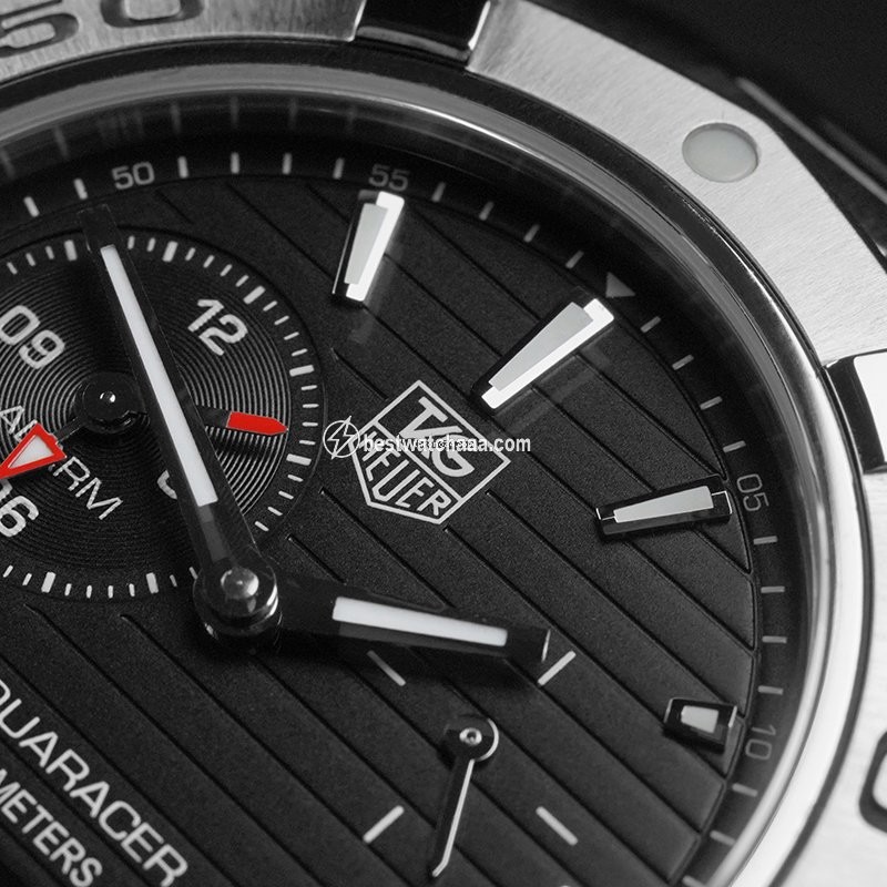 IMG_9081 TAG Heuer Aquaracer 300M Mens watch Unisex Steel WAP111Z.BA0831 Replica 7