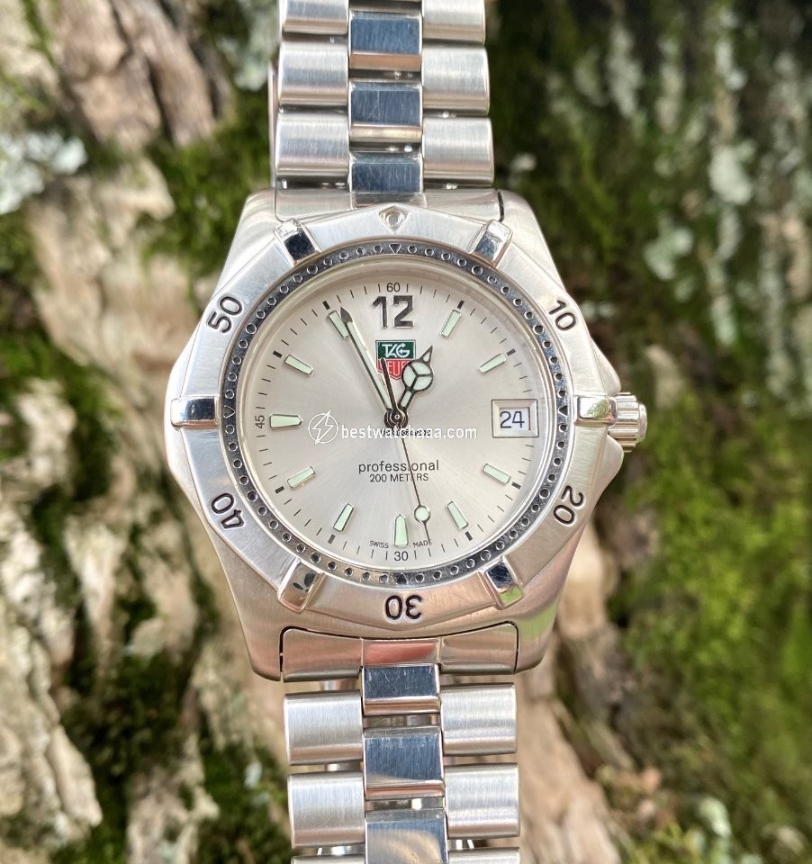 IMG_9081 TAG Heuer 2000 Mens watch Unisex Quartz Steel WK1112 Replica 7