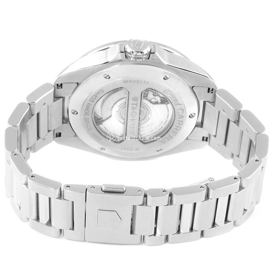 IMG_9081 TAG Heuer Grand Carrera Mens watch Unisex Automatic Steel WAV5111.BA0901 Replica 7