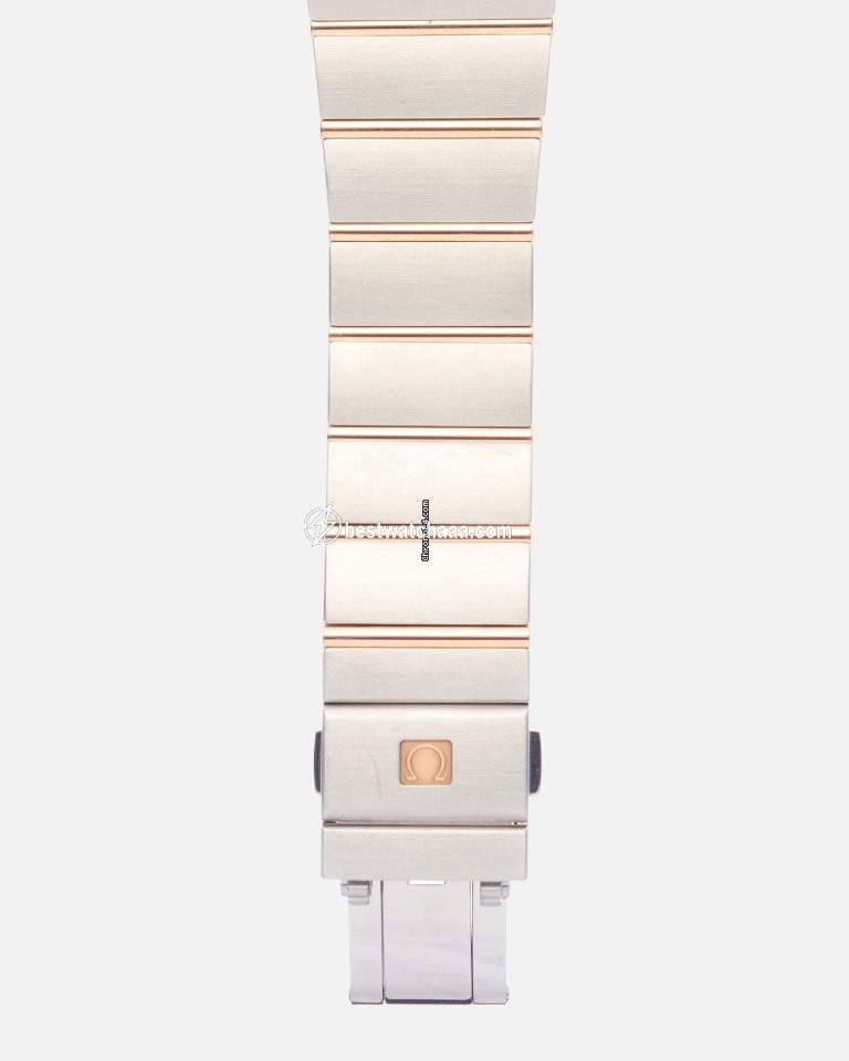 IMG_9081 Omega Constellation Quartz Mens watch Unisex Quartz Gold Steel 123.20.35.60.02.001 Replica 7