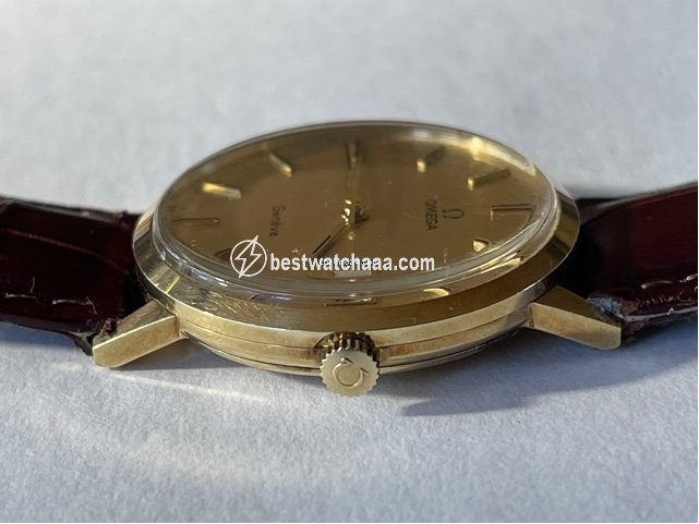 IMG_9081 Omega Geneve Mens watch Unisex Manual winding Yellow gold 132 051 Replica 7