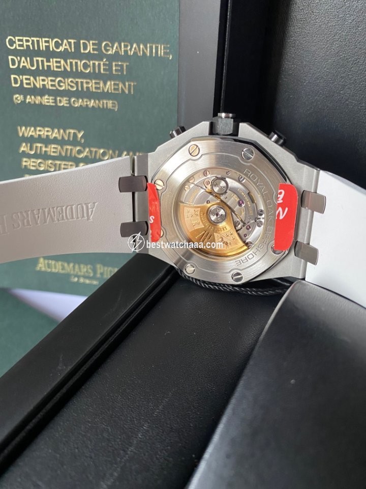 IMG_9081 Audemars Piguet Royal Oak Offshore Chronograph Mens watch Unisex Automatic Steel 26470ST.OO.A027CA.01 Replica 7