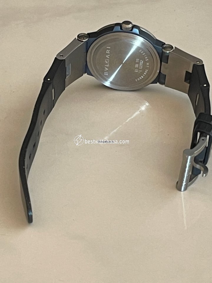 IMG_9081 Bulgari Diagono Mens watch Unisex Automatic Titanium TI 38 TA Replica 7