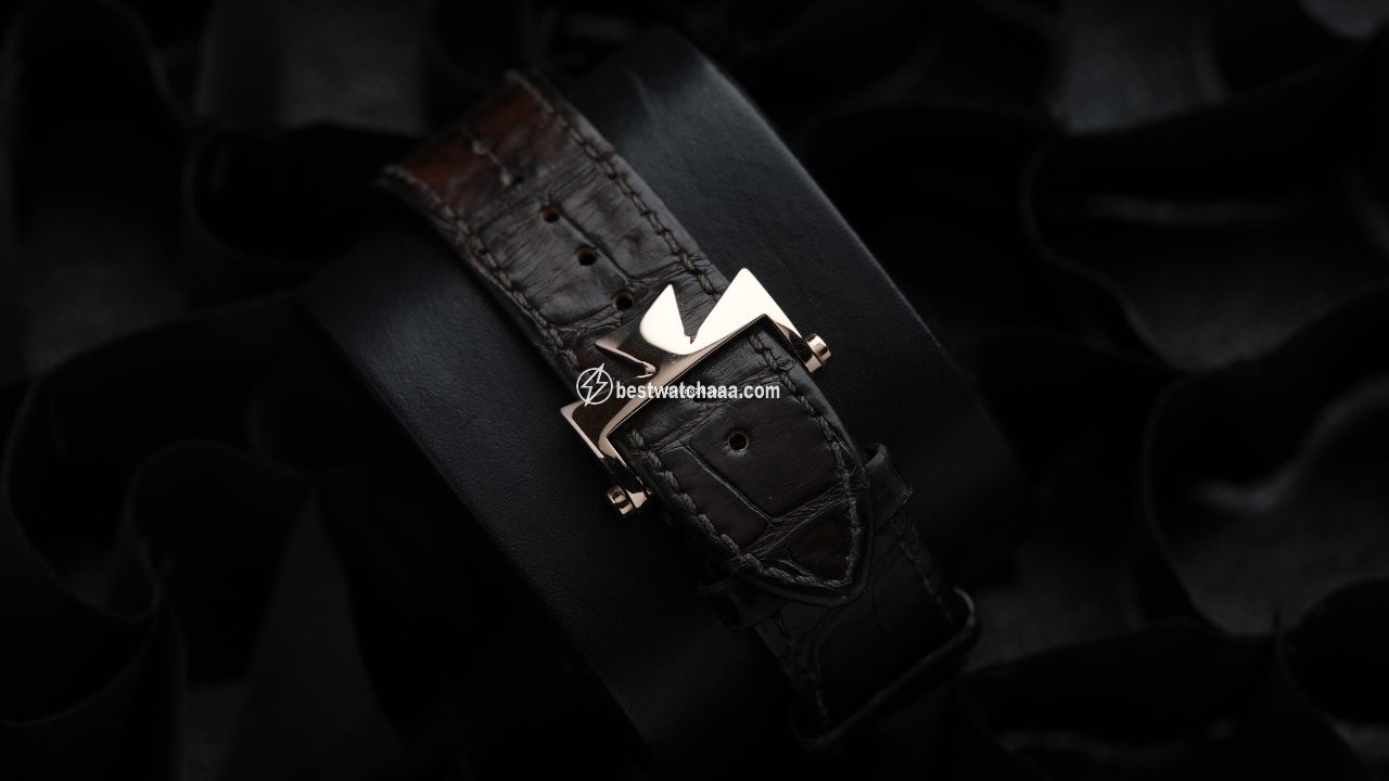 IMG_9081 Vacheron Constantin Overseas Mens watch Unisex Automatic Rose gold 47040 000R-9666 Replica 7