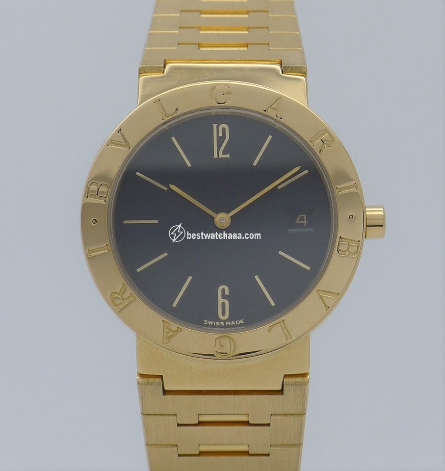 IMG_9081 Bulgari Bulgari Womens watch Quartz Yellow gold BB33GGD Replica 7