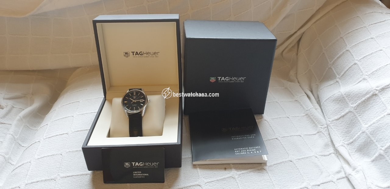 IMG_9081 TAG Heuer Carrera Calibre 5 Mens watch Unisex Automatic Steel WAR211A.BA0782 Replica 7