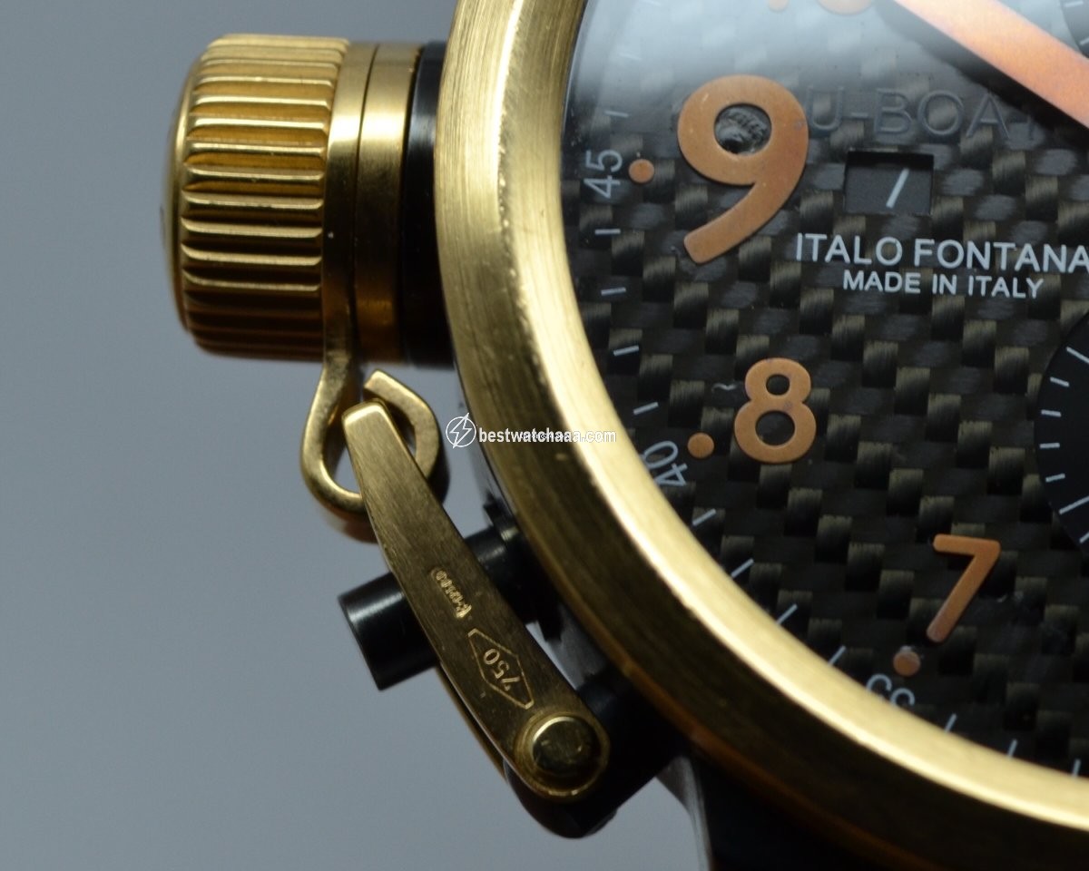 IMG_9081 U-Boat Flightdeck Mens watch Unisex Automatic Steel 1838 Replica 7