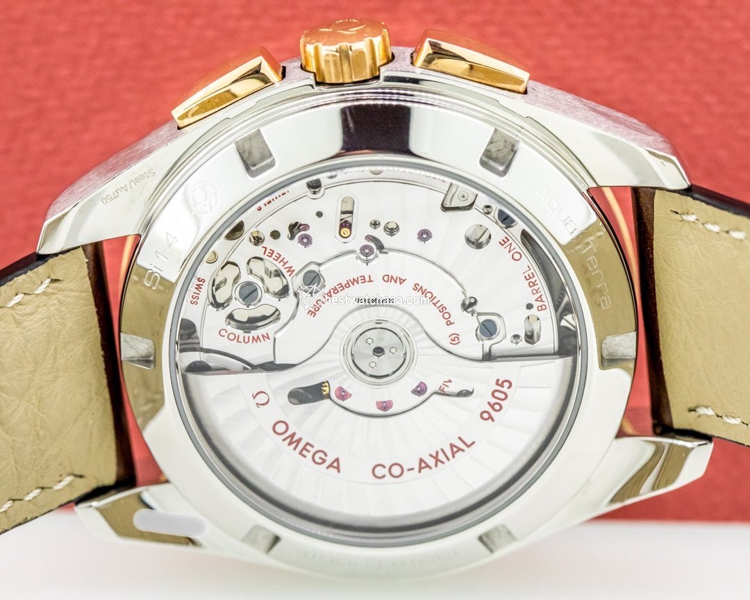 IMG_9081 Omega Seamaster Aqua Terra Mens watch Unisex Automatic Gold Steel 231.23.43.52.06.001 Replica 7