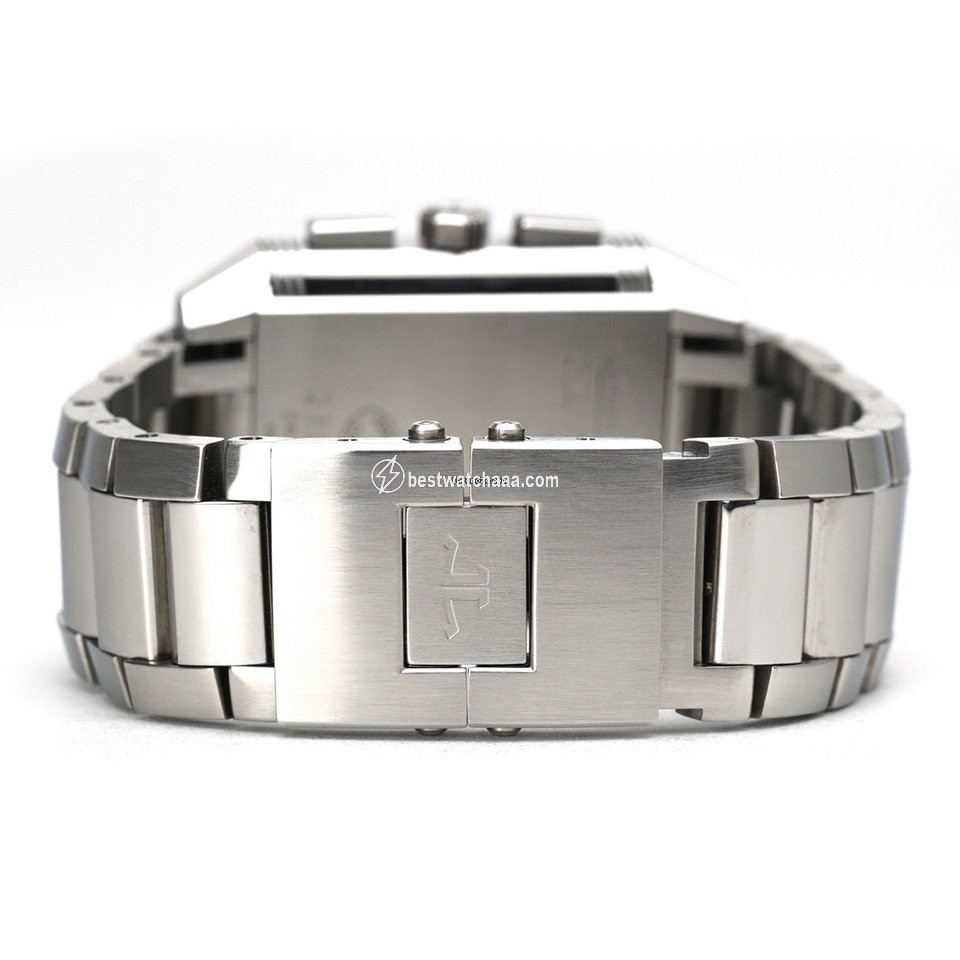 IMG_9081 Jaeger-LeCoultre Reverso Squadra Chronograph GMT Steel Q7018120 Replica 7