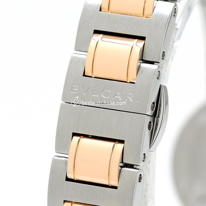 IMG_9081 Bulgari Bulgari Quartz Gold Steel BBP23SG Replica 7
