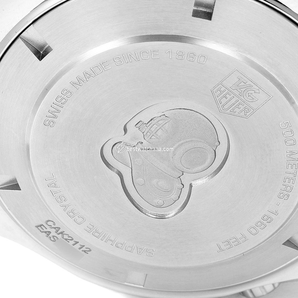 IMG_9081 TAG Heuer Aquaracer 500M Mens watch Unisex Automatic Steel CAK2112.BA0833 Replica 7