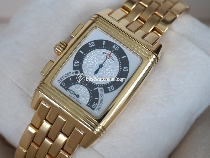 IMG_9081 Jaeger-LeCoultre Reverso Mens watch Unisex Yellow gold 295.1.59 Replica 7