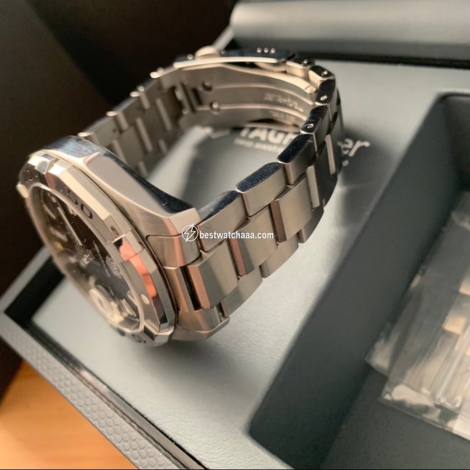 IMG_9081 TAG Heuer Aquaracer 300M Mens watch Unisex Automatic Steel WBD2110.BA0928 Replica 7