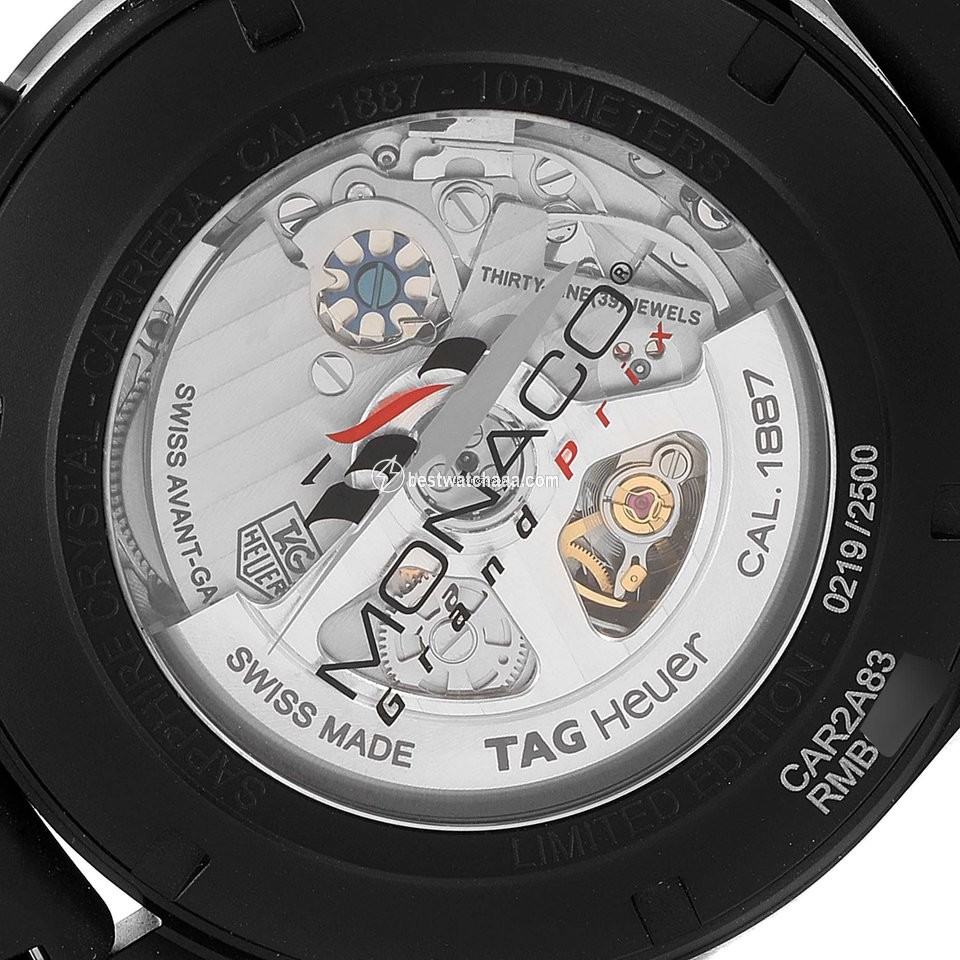IMG_9081 TAG Heuer Carrera Calibre 1887 Mens watch Unisex Automatic Titanium CAR2A83.FT6033 Replica 7