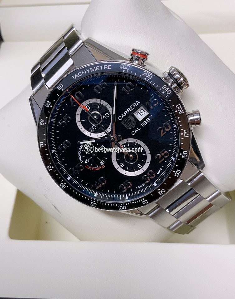 IMG_9081 TAG Heuer Carrera Calibre 1887 Mens watch Unisex Automatic Steel CAR2A10.BA0799 Replica 7