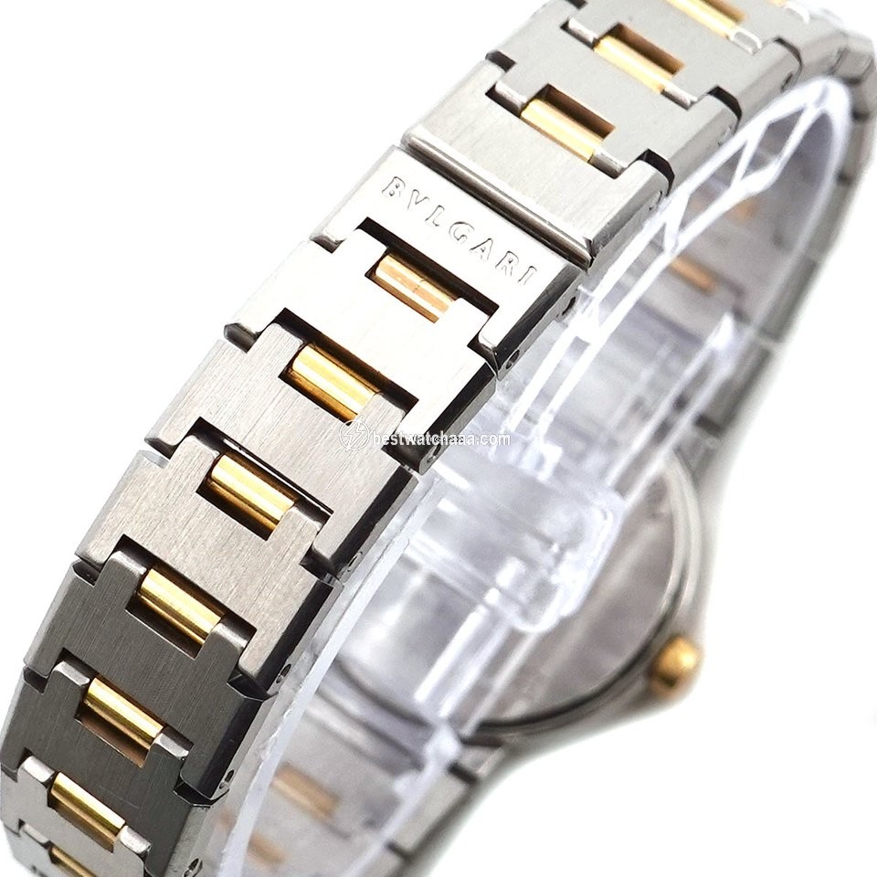 IMG_9081 Bulgari Bulgari Womens watch Quartz Gold Steel BB 23 SGD Replica 7