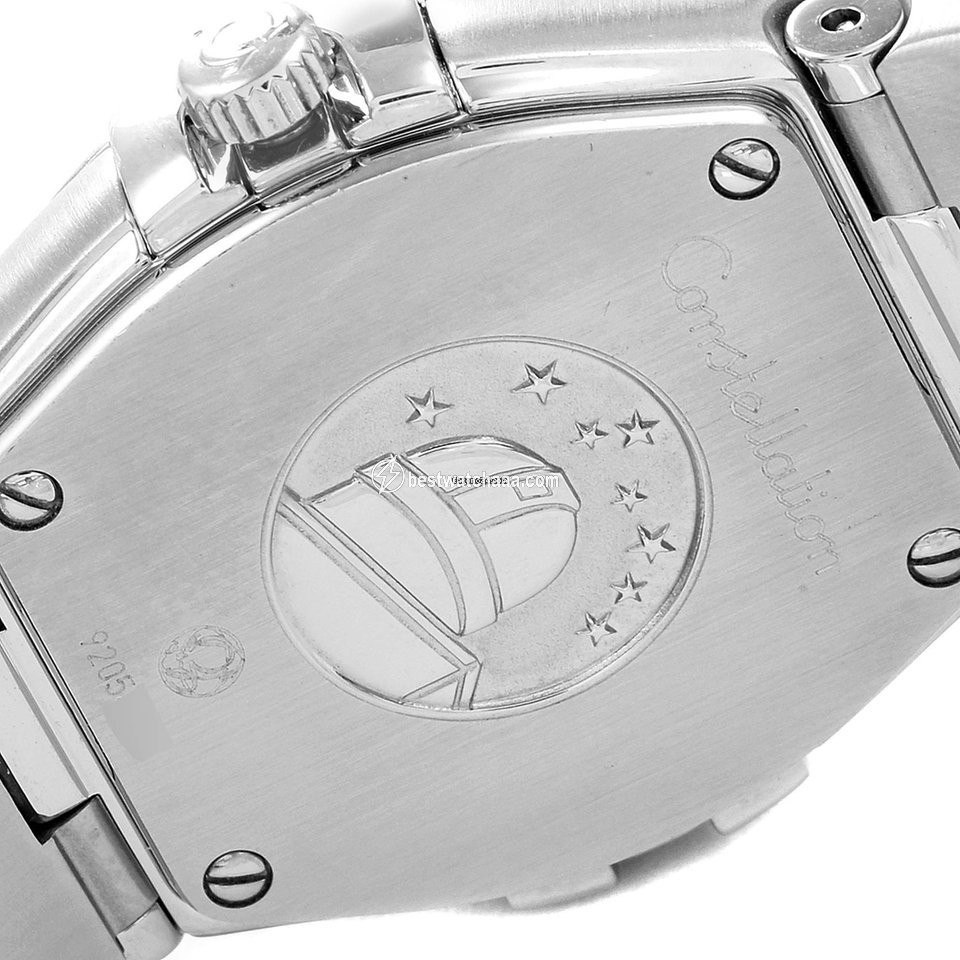 IMG_9081 Omega Constellation Quartz Womens watch Quartz Steel 123.15.24.60.57.001 Replica 7