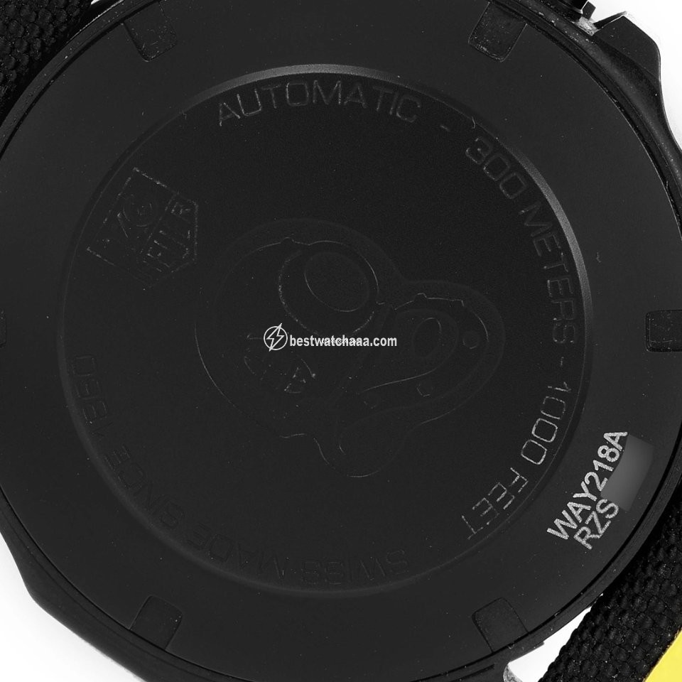 IMG_9081 TAG Heuer Aquaracer 300M Mens watch Unisex Automatic Steel WAY218A.FC6362 Replica 7