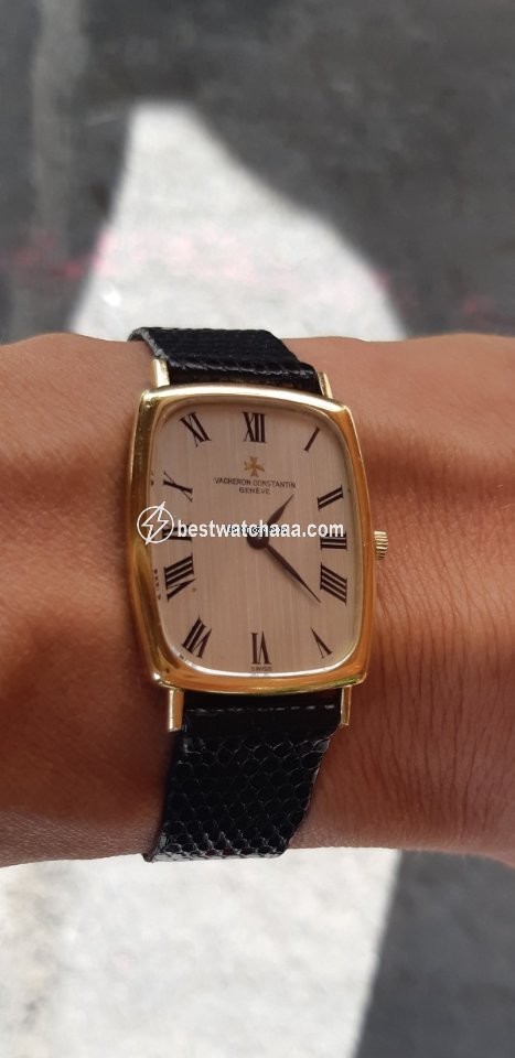 IMG_9081 Vacheron Constantin Mens watch Unisex Manual winding Yellow gold 7590 Replica 7
