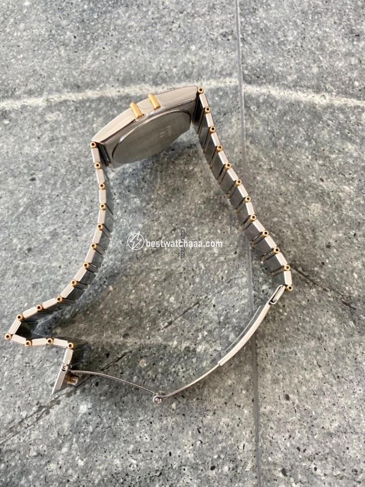 IMG_9081 Omega Constellation Mens watch Unisex Quartz Gold Steel 1448 431 Replica 7