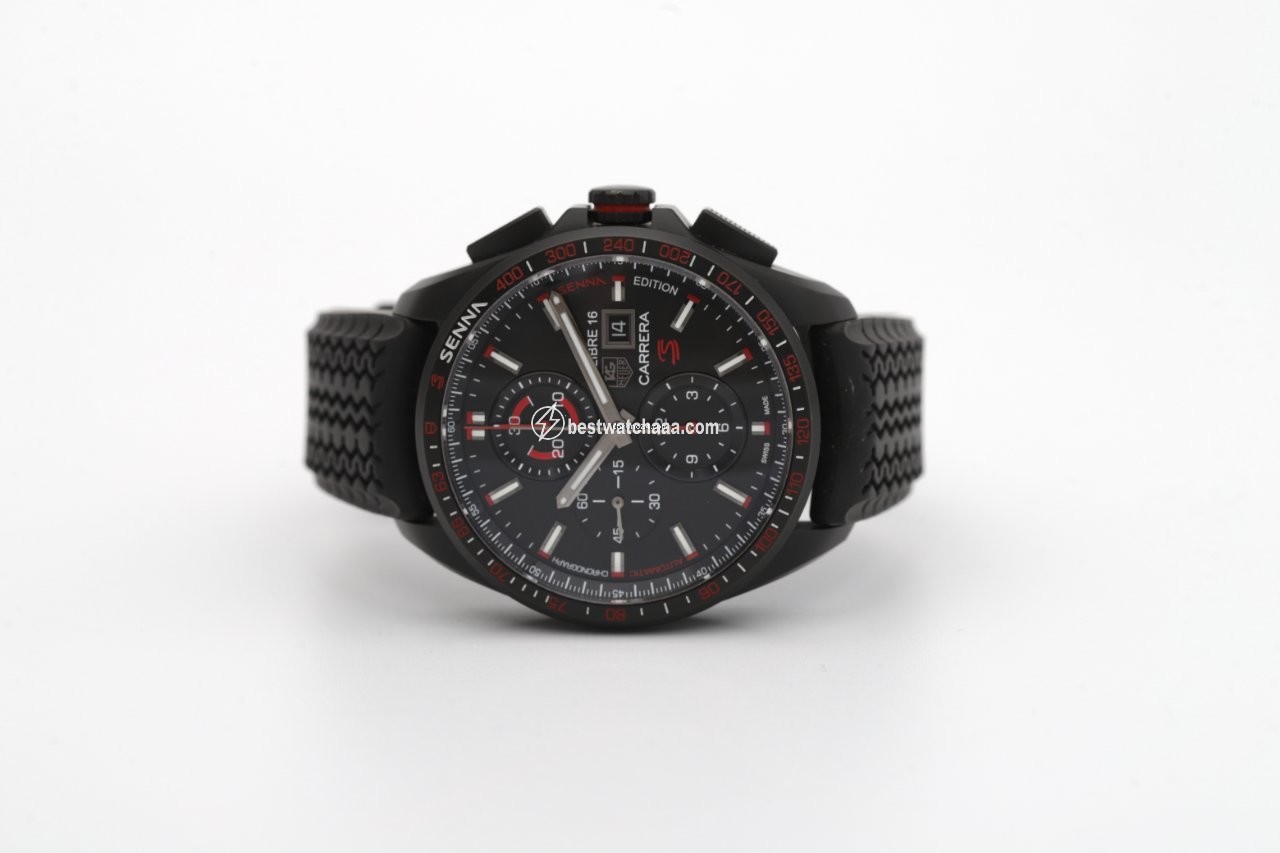 IMG_9081 TAG Heuer Carrera Calibre 16 Mens watch Unisex Automatic Titanium CBB2080.FT6042 Replica 7