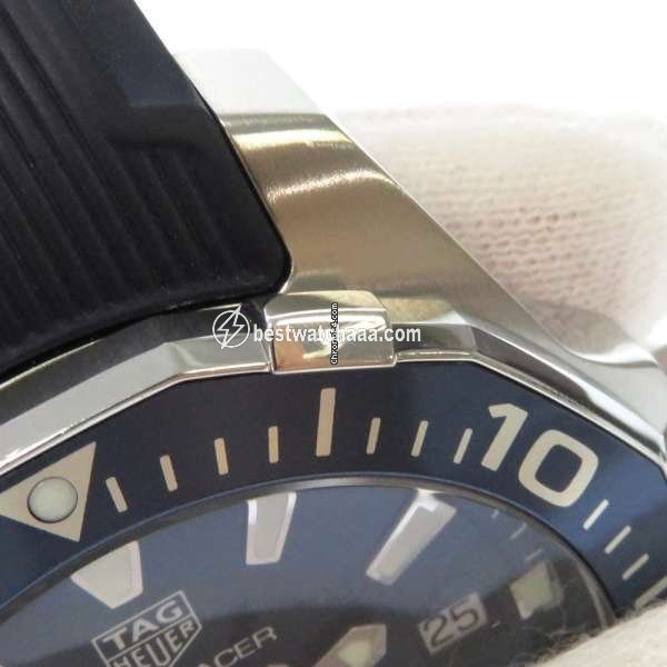 IMG_9081 TAG Heuer Aquaracer 300M Mens watch Unisex Quartz Steel WAY111C.FT6155 Replica 7