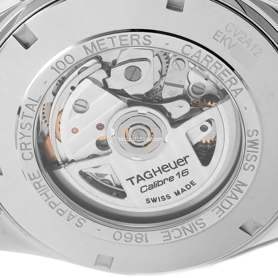 IMG_9081 TAG Heuer Carrera Calibre 16 Mens watch Unisex Automatic Steel CV2A12.FC6236 Replica 7