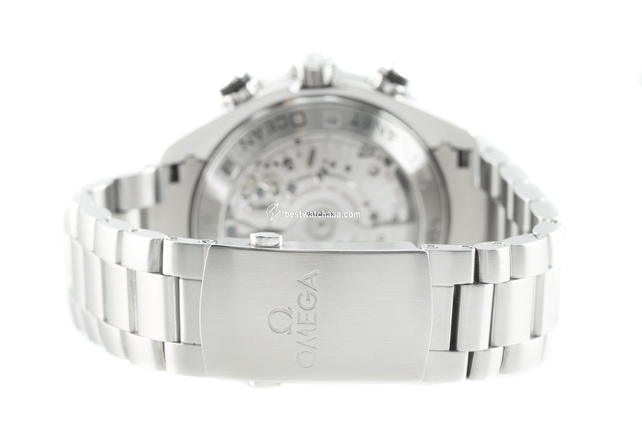 IMG_9081 Omega Seamaster Planet Ocean Chronograph Mens watch Unisex Automatic Steel 232.30.46.51.01.001 Replica 7