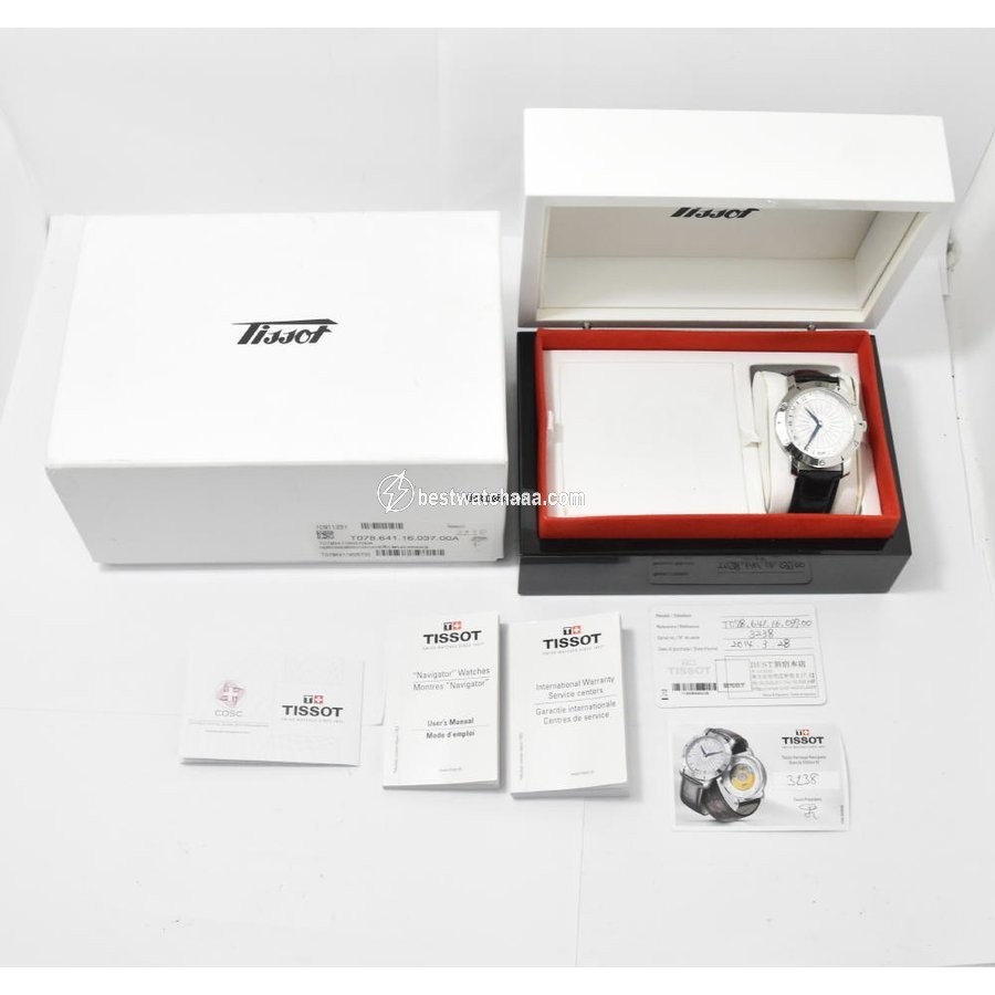 IMG_9081 Tissot Heritage Navigator Mens watch Unisex Automatic Steel T078.641.16.037.00 Replica 7