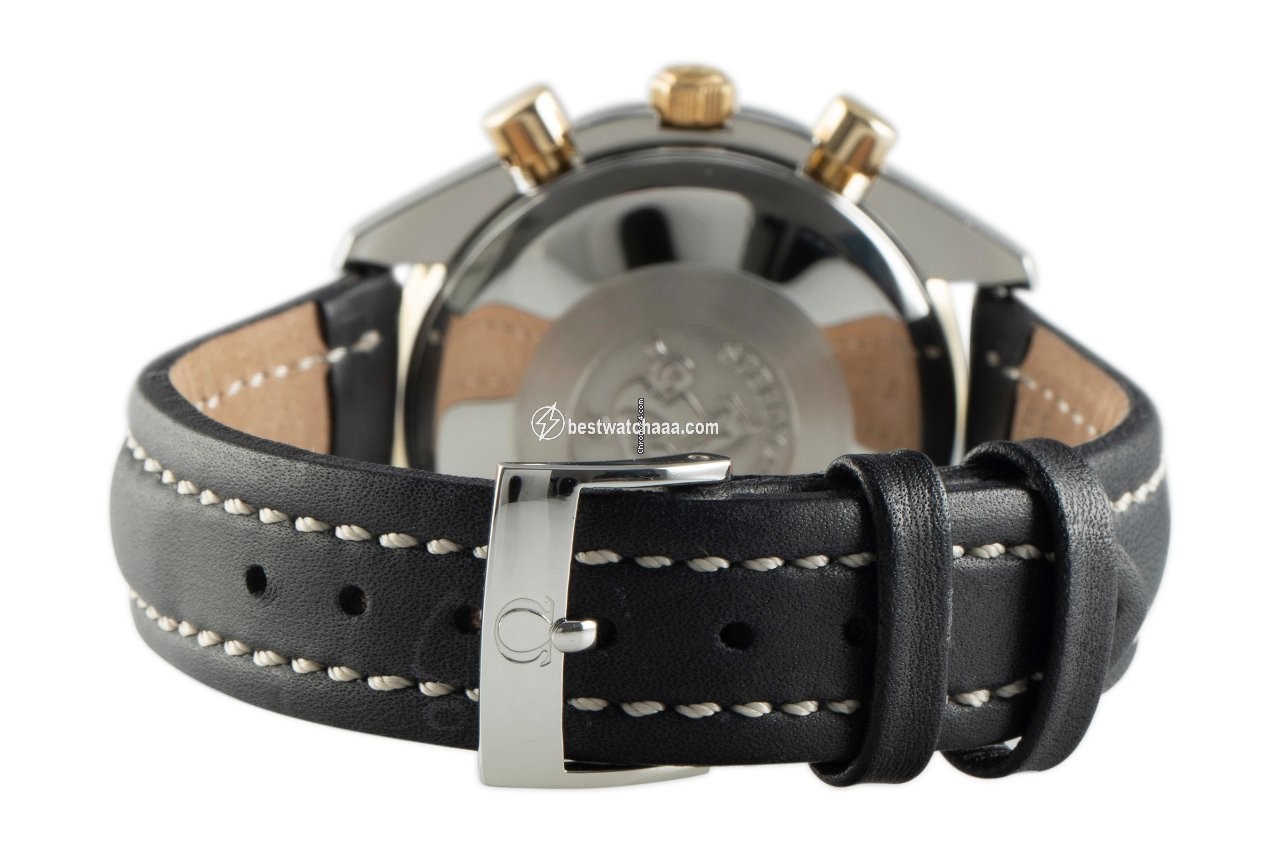 IMG_9081 Omega Speedmaster Date Mens watch Unisex Automatic Gold Steel 3311.10.00 Replica 7