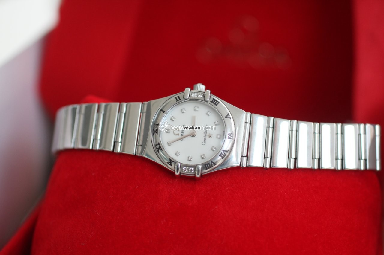IMG_9081 Omega Constellation Womens watch Quartz Steel 1566.76.00 Replica 7