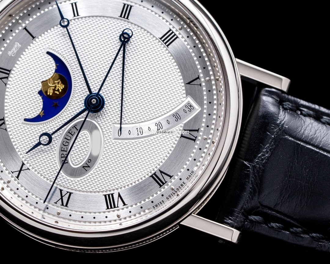 IMG_9081 Breguet Classique Mens watch Unisex Automatic White gold 7787BB 29 9V6 Replica 7