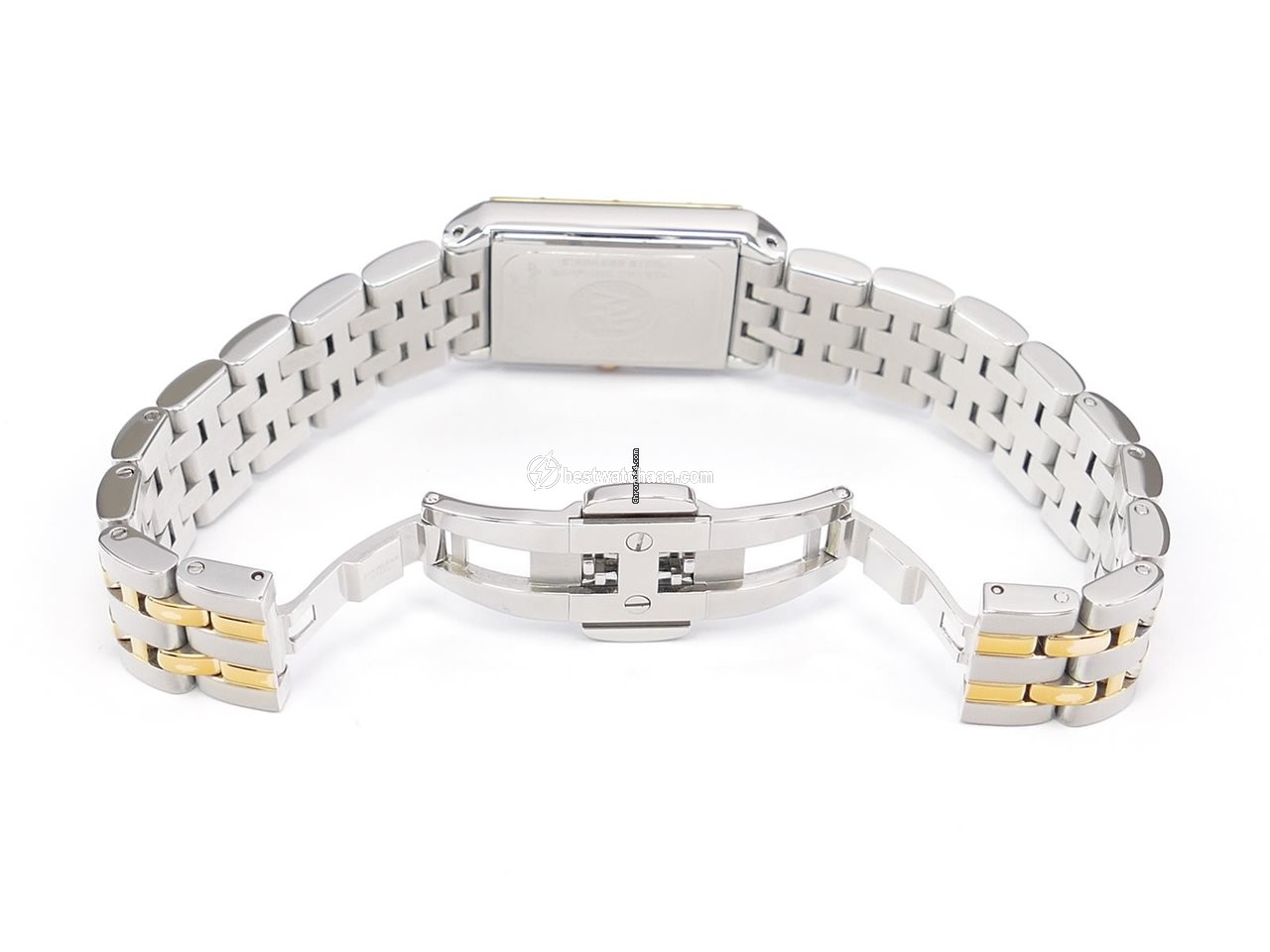 IMG_9081 Raymond Weil Tango Womens watch Quartz Gold Steel 5971-STP-00308 Replica 7