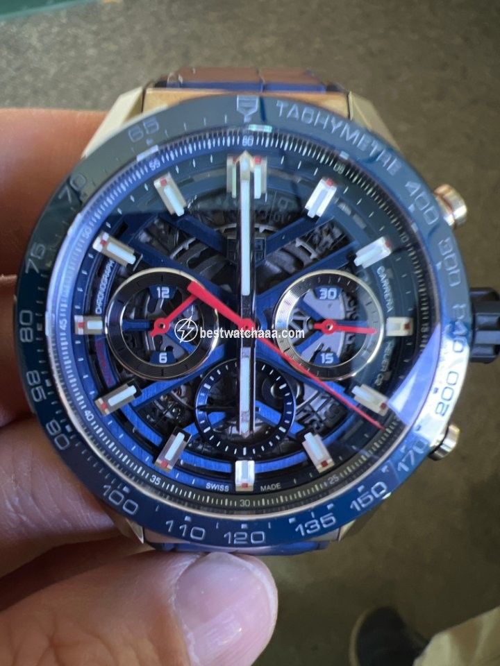 IMG_9081 TAG Heuer Carrera Mens watch Unisex Automatic Steel CBG2011.FC6430 Replica 7