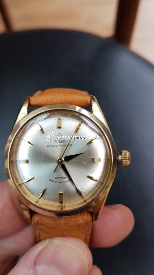 IMG_9081 Tudor Oyster Prince Mens watch Unisex Automatic Yellow gold 7965 Replica 7