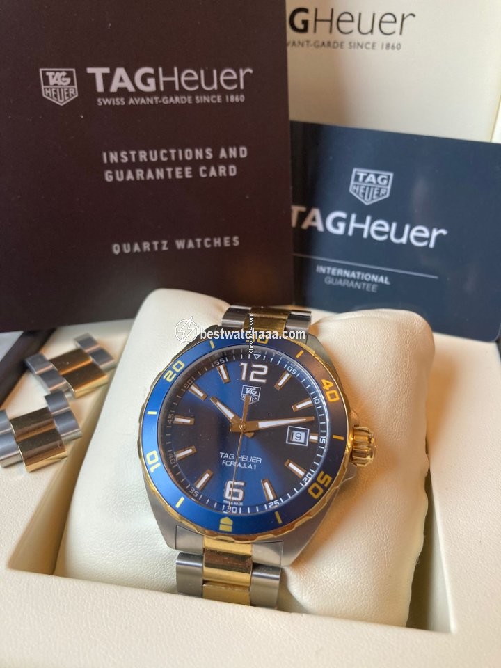 IMG_9081 TAG Heuer Formula 1 Quartz Mens watch Unisex Quartz Steel WAZ1120.BB0879 Replica 7
