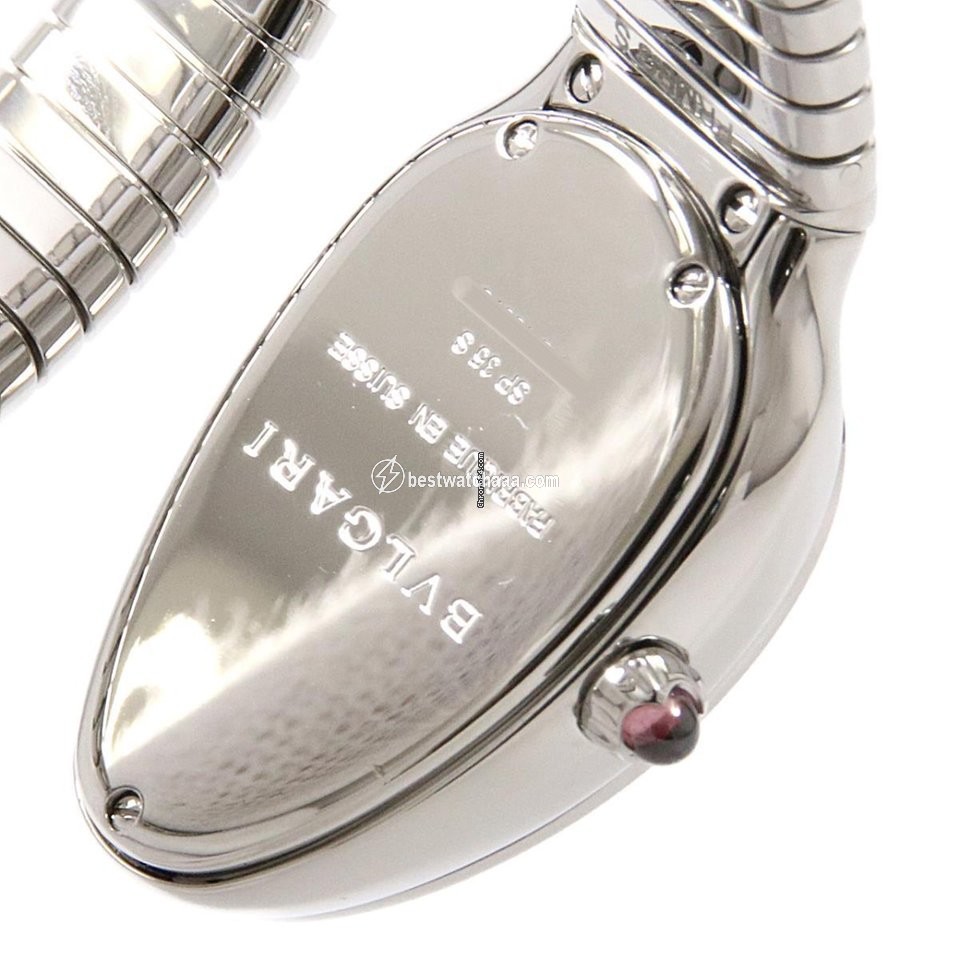 IMG_9081 Bulgari Serpenti Womens watch Quartz SP35S SP35BDSDS.1T 102439 Replica 7