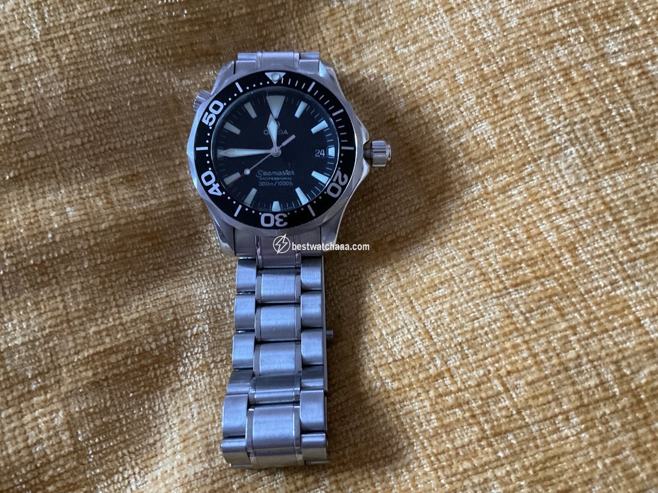 IMG_9081 Omega Seamaster Diver 300 M Mens watch Unisex Quartz Steel 21230416101001 Replica 7